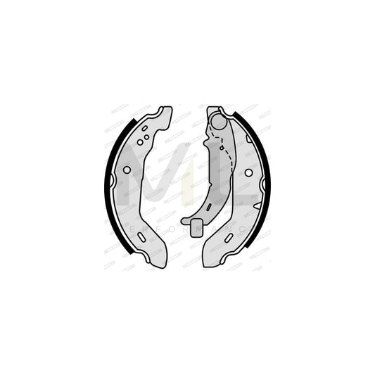 FERODO PREMIER FSB569 Brake Shoe Set suitable for MERCEDES-BENZ A-Class (W168) | ML Performance Car Parts
