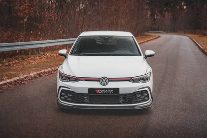Maxton Design Volkswagen Golf GTI / R-Line MK8 Front Splitter V.4