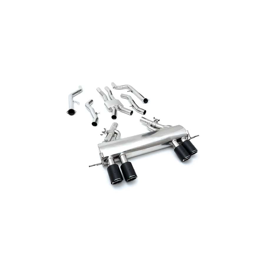 Armytrix BMG8M-QC38 Valvetronic Exhaust System BMW M3 G80 | M4 G82 2020+ with Quad Carbon Fiber 4" | ML Performance UK UK Car Parts