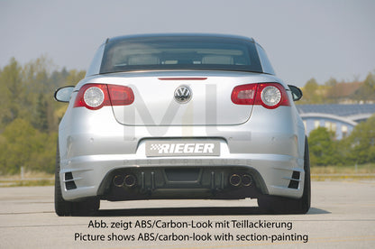 Rieger 00059429 VW 1F Eos Rear Diffuser 4 | ML Performance UK Car Parts