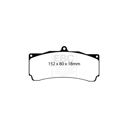 EBC DP5006NDX Holden Hsv Bluestuff NDX Front Brake Pads  - Brembo/AP Caliper 2 | ML Performance UK Car Parts