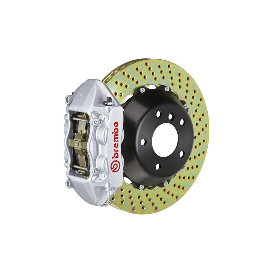 Brembo 2P1.8503A Tesla Rear GT 4-Pistons Drilled 2-piece Big Brake Kit 365x29mm (Inc. Model S, Model X)