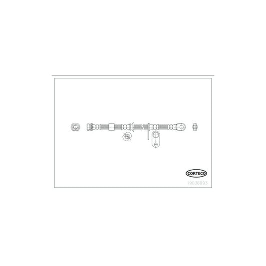 Corteco 19036993 Brake Hose | ML Performance UK