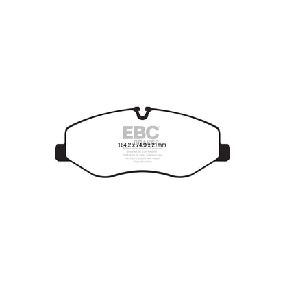 EBC DPX2223 Mercedes-Benz W447 Ultimax Front Brake Pads - Brembo Caliper 2 | ML Performance UK Car Parts