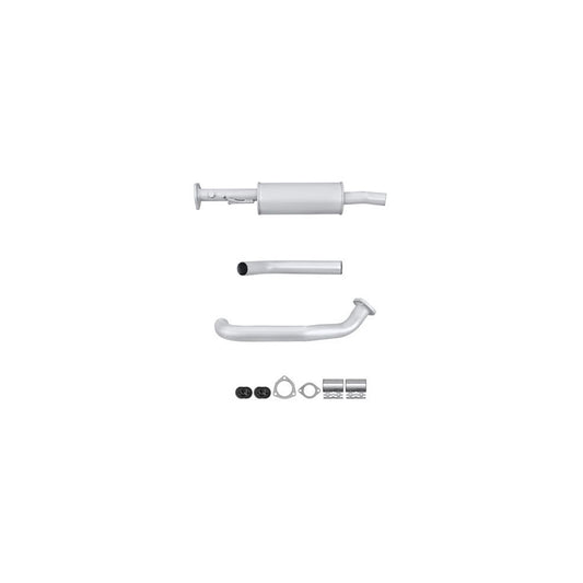 Hella 8LC 366 023-571 Middle Silencer