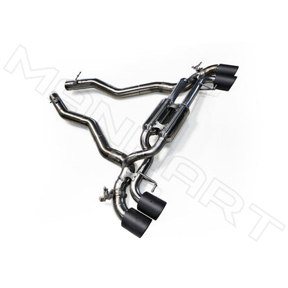 MANHART MH5F9011103_M5 SLIP-ON RACE EXHAUST FOR BMW F90 M5 (COMPETITION / CS) WITH VALVE CONTROL