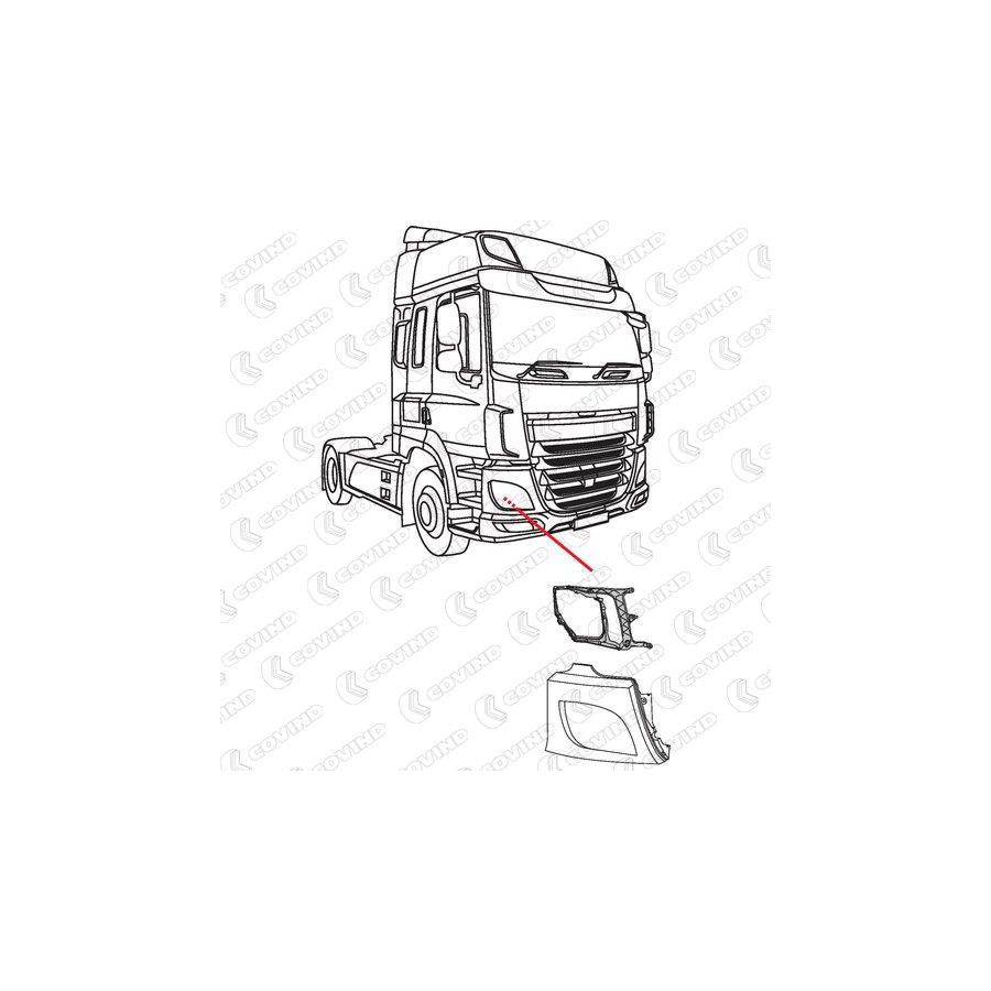 Covind Cf6/100 Base, Headlight | ML Performance UK