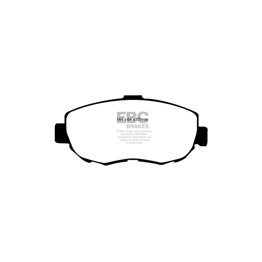 EBC DP31223C Lexus Toyota Redstuff Front Brake Pads 2 | ML Performance UK Car Parts