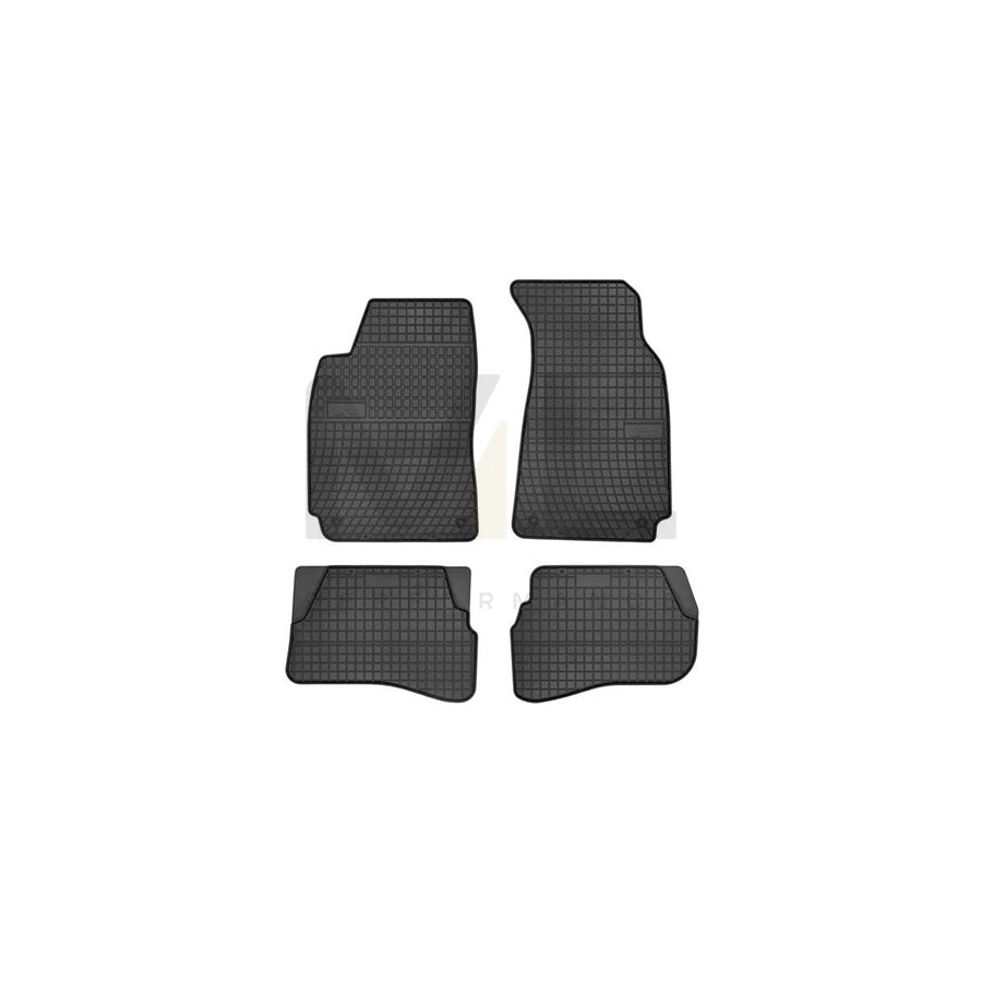 FROGUM Tailored 0396 Floor mat set for VW PASSAT Elastomer, Front and Rear, Quantity: 4, Black | ML Performance Car Parts