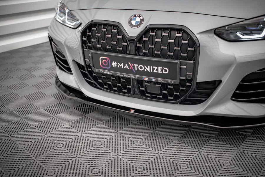 Maxton Design BMW Series 4 Gran Coupe M-Pack G26 Front Splitter V.1