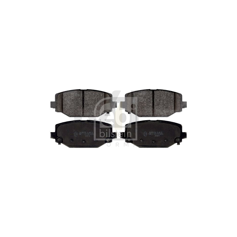 Febi Bilstein 116111 Brake Pad Set Rear Axle, With Acoustic Wear Warning | ML Performance Car Parts