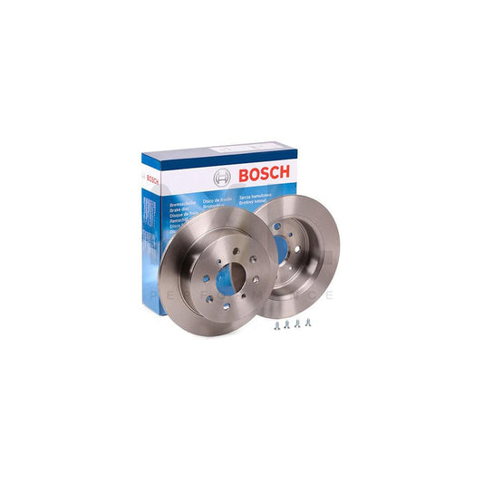 BOSCH 0 986 479 101 Brake Disc Solid, Oiled, with bolts/screws | ML Performance Car Parts