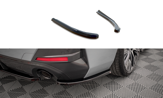 Maxton Design BM-4-G26-MPACK-GC-RSD1T Rear Side Splitters V.1 BMW Series 4 Gran Coupe M-Pack G26 | ML Performance UK Car Parts