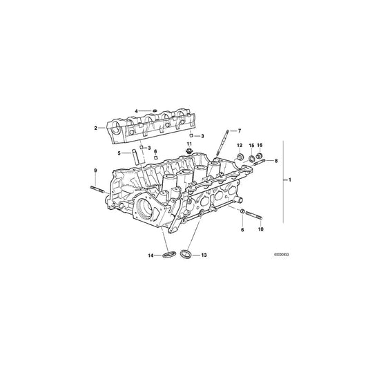 Genuine BMW 11121435921 E65 E60 E61 Valve Seat Ring Intake 34,5mm (+0,4) (Inc. Z3 2.5i, Z3 1.9 & X5 3.0i) | ML Performance UK Car Parts