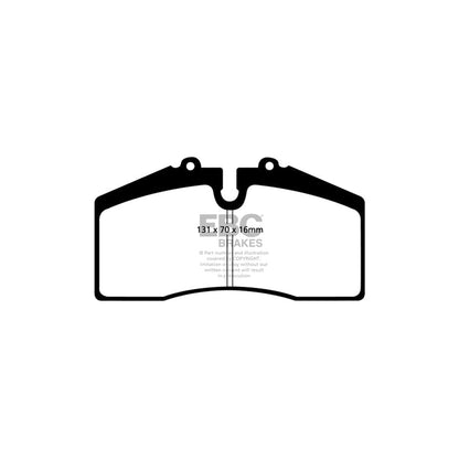 EBC PD04KF007 Audi Porsche Bluestuff Front Brake Pad & Plain Disc Kit - Brembo Caliper (Inc. RS2 & 968) 2 | ML Performance UK Car Parts