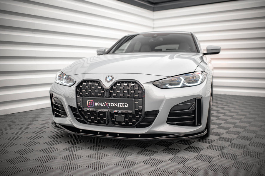 Maxton Design BMW Series 4 Gran Coupe M-Pack G26 Front Splitter V.3