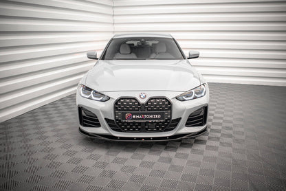 Maxton Design BMW Series 4 Gran Coupe M-Pack G26 Front Splitter V.3