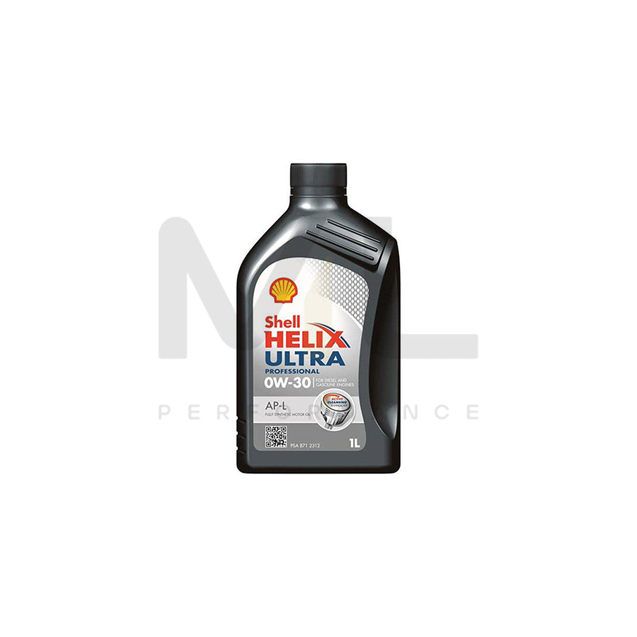 Shell Helix Ultra Professional AP-L Engine Oil -0W-30 - 1Ltr Engine Oil ML Performance UK ML Car Parts