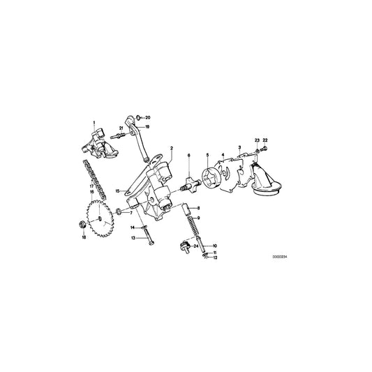 Genuine BMW 11411313851 Compression Spring (Inc. E30 M3) | ML Performance UK Car Parts