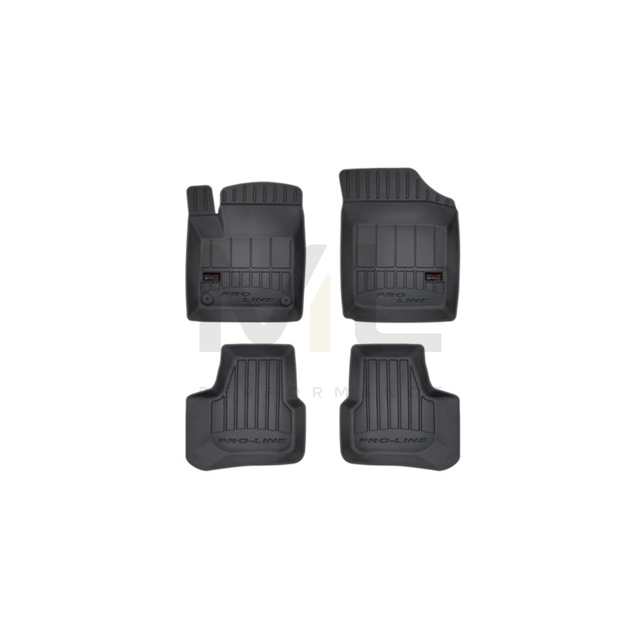 FROGUM 3D407176 Floor mat set Elastomer, Front and Rear, Quantity: 4, Black | ML Performance Car Parts