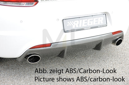 Rieger 00088098 VW 13 Scirocco R Rear Diffuser 3 | ML Performance UK Car Parts