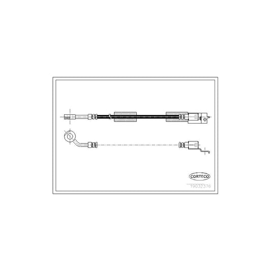Corteco 19032376 Brake Hose | ML Performance UK