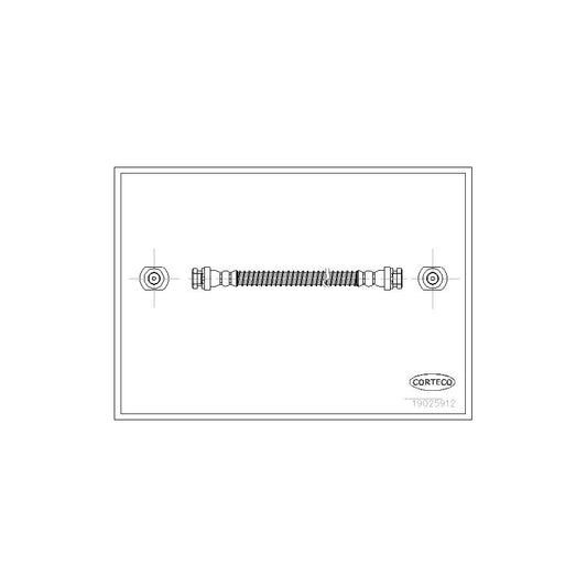 Corteco 19025912 Brake Hose | ML Performance UK
