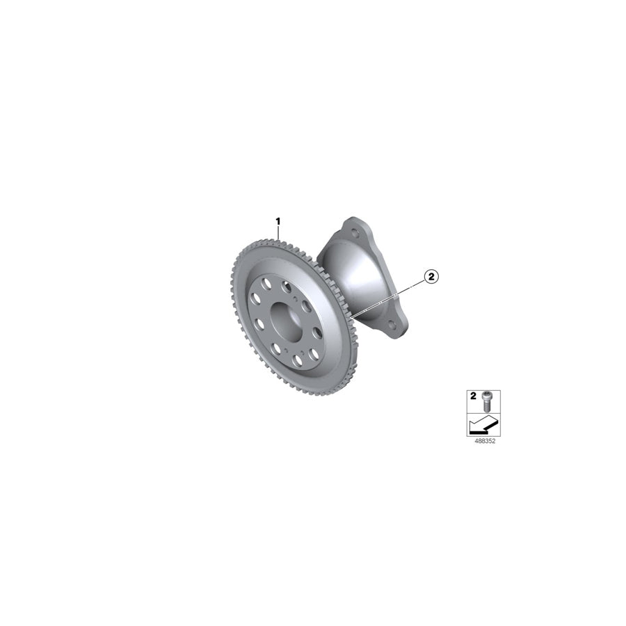 Genuine BMW 11228348674 Isa Screw M12X1.5 L=22 (Inc. M6 GT3) | ML Performance UK Car Parts