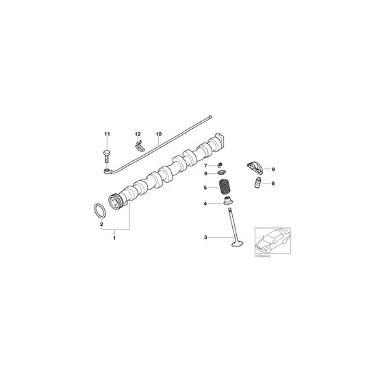 Genuine BMW 11121438757 E87 E93 E83 Oil Pipe (Inc. X1 18i, 118i & 318ti) | ML Performance UK Car Parts