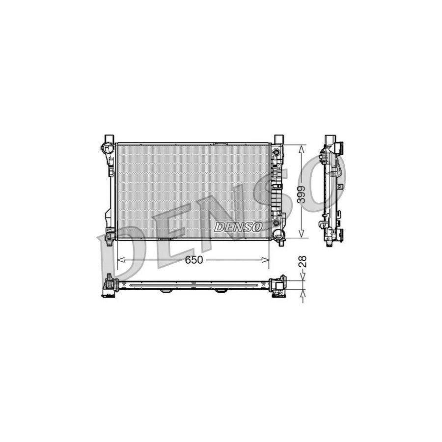 Denso DRM17079 Drm17079 Engine Radiator | ML Performance UK