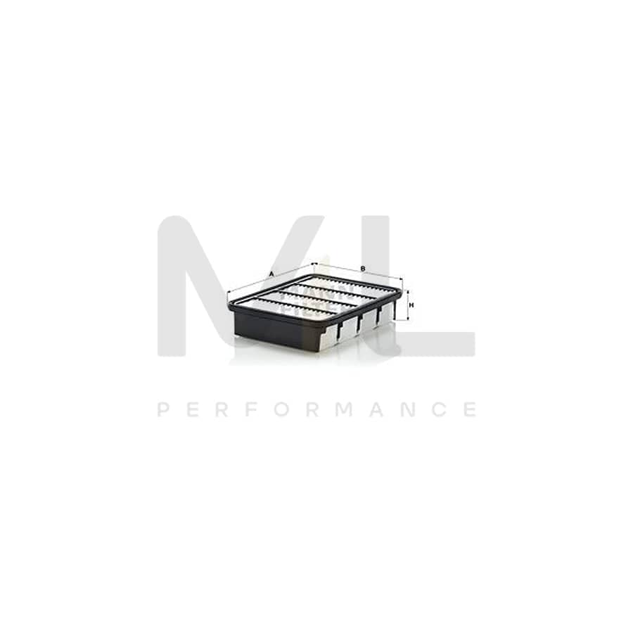 MANN-FILTER C 25 128 Air Filter Filter Insert | ML Performance Car Parts