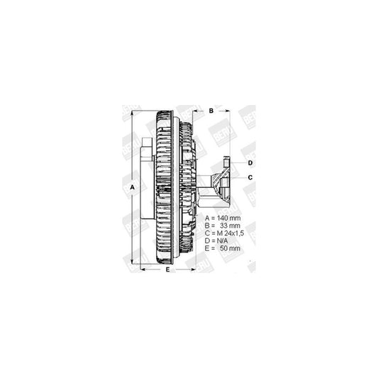 Beru LK005 Fan Clutch