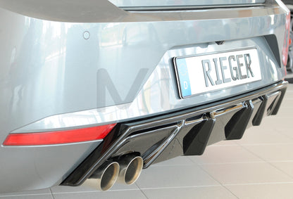 Rieger 00088168 SEAT KJ Rear Diffuser (Ibiza FR & Ibiza) 5 | ML Performance UK Car Parts