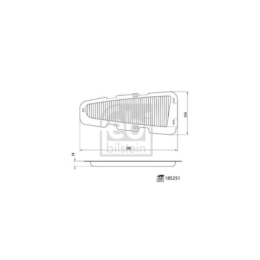Febi Bilstein 42536 Anti Roll Bar Bush