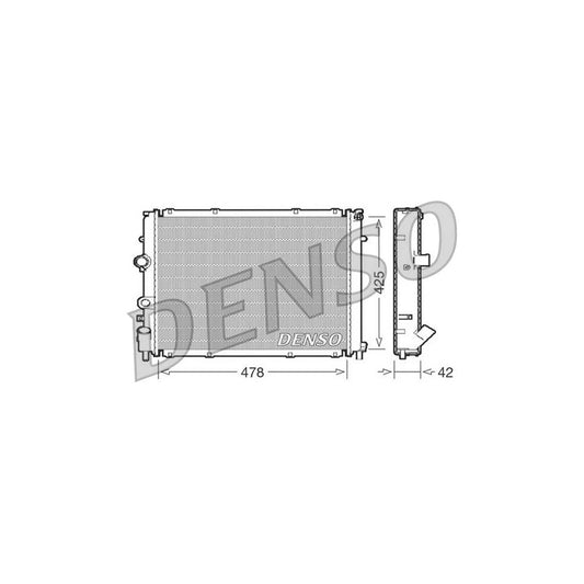 Denso DRM23031 Drm23031 Engine Radiator For Renault Kangoo | ML Performance UK