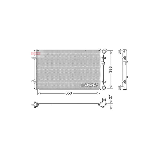 Denso DRM02025 Drm02025 Engine Radiator | ML Performance UK