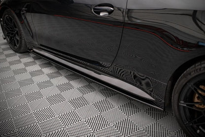 Maxton Design BMW M4 G82 Side Skirts Diffusers V.2