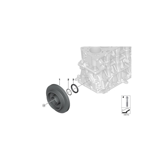 Genuine BMW 11238092385 Friction Disk (Inc. X3 M & X4 M) | ML Performance UK Car Parts