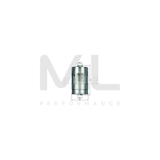 MAHLE ORIGINAL KL 10 Fuel filter In-Line Filter | ML Performance Car Parts