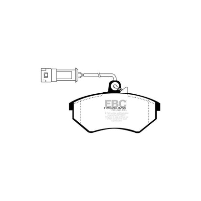 EBC PDKF2087 VW Corrado Mk2 Ultimax Front Brake Pad & Plain Disc Kit - Girling/TRW Caliper (Inc. Corrado & Golf Mk2) 2 | ML Performance UK Car Parts