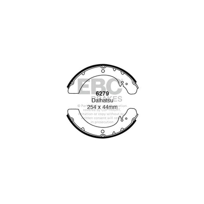 EBC 6279 Daihatsu Front/Rear Brake Shoes (Inc. Fourtrak, Rugger, Taft) 1 | ML Performance UK Car Parts