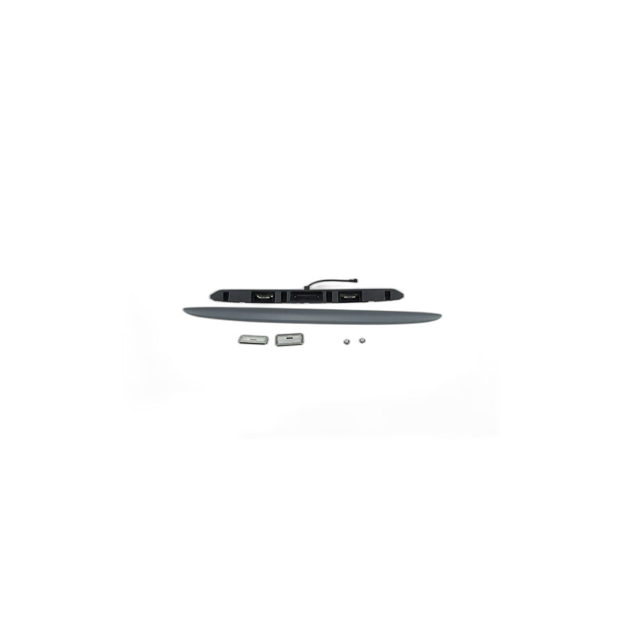 Genuine BMW 51137170967 E46 Trunk Lid Grip With Key Button GRUNDIERT (Inc. 330Ci, 318Ci & 316Ci)