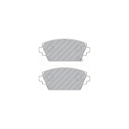 Ferodo Fsl598 Brake Pad Set Fuse+ Technology, With Acoustic Wear Warning | ML Performance Car Parts