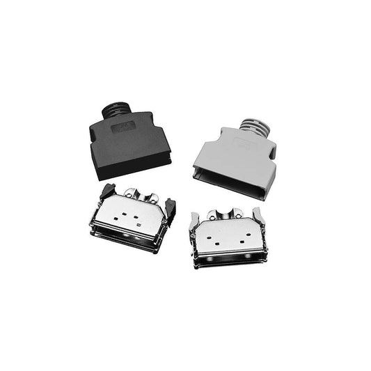 3M 10326-3210-006 D-Sub Backshells 26P JUNCT SHELL BLK IDC WIREMOUNT SHIELD