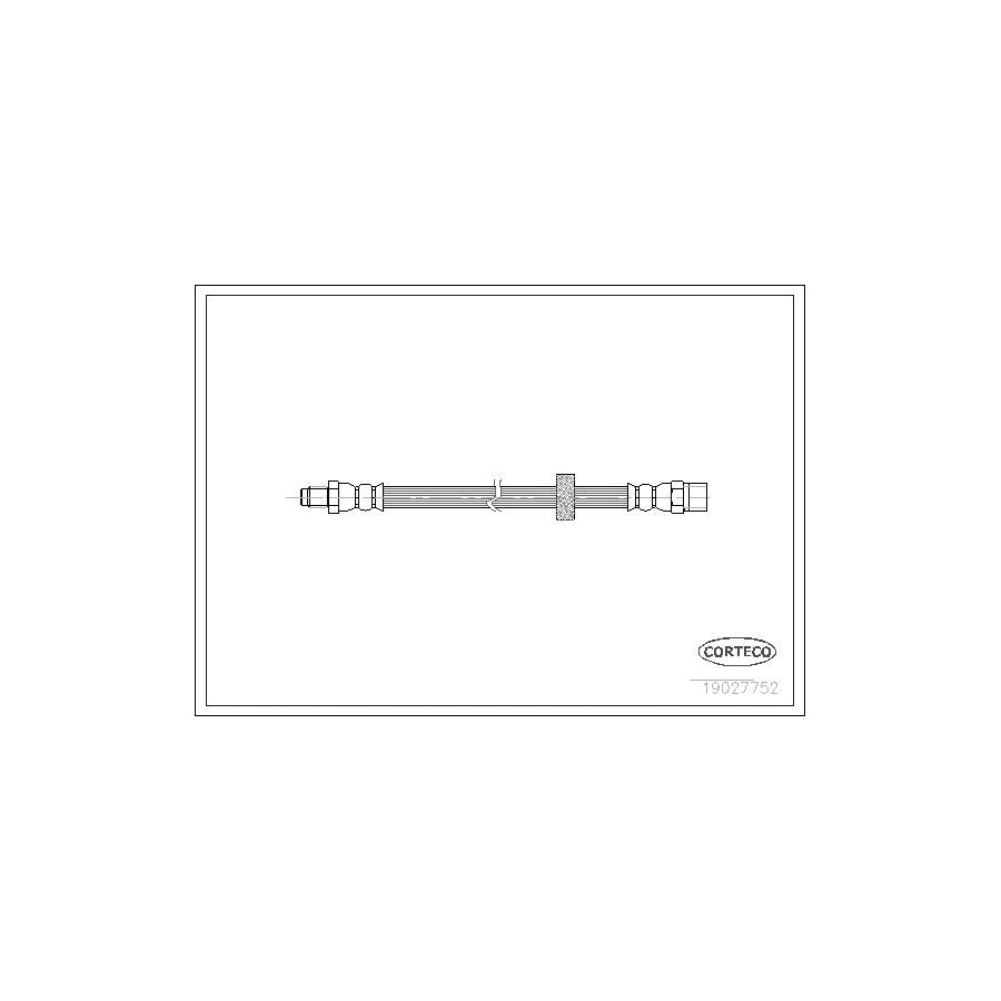 Corteco 19027752 Brake Hose | ML Performance UK