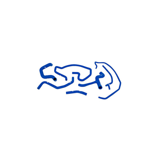 Mishimoto MMHOSE-SVT-02BL 02-04 Ford Focus SVT Blue Silicone Hose Kit