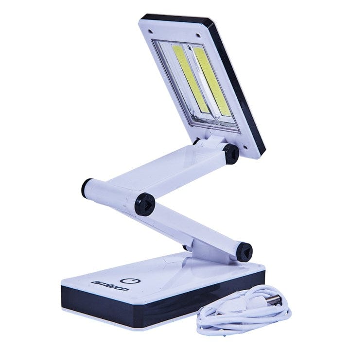 Amtech Rechargeable USB COB Folding Table Lamp | ML Performance DIY & Power Tools