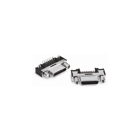 3M 12226-515000FR D-Sub Micro-D Connectors 0.8mm 26P R/A RECEPT THRU HOLE 30u GOLD