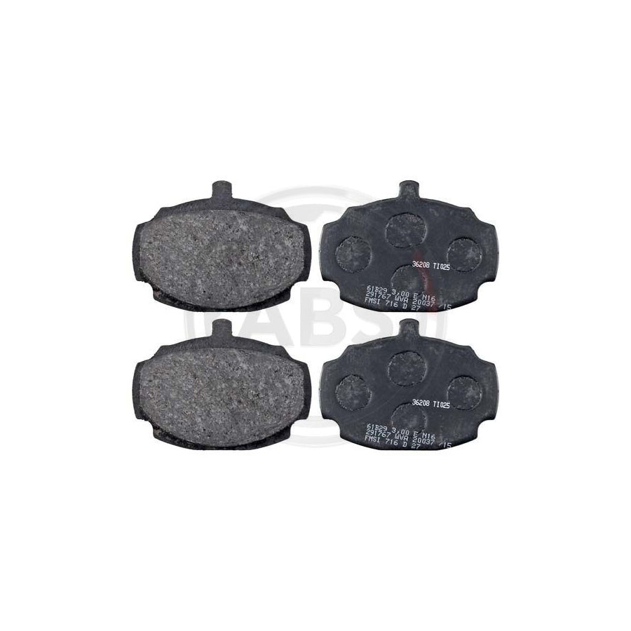 A.B.S. 36208 Brake Pad Set For Mg Mgb