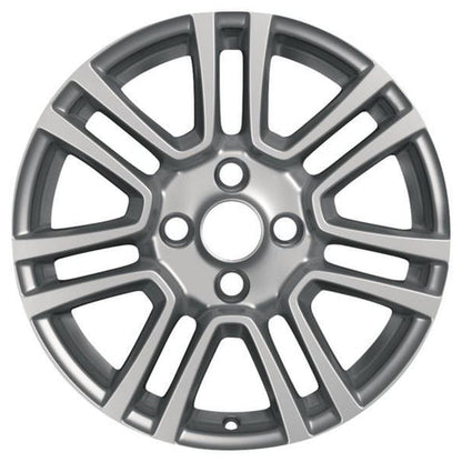 GENUINE FORD 2439888 x4 SET OF 4 TOURNEO COURIER - TRANSIT COURIER ALLOY WHEEL 16" 7 X 2-SPOKE DESIGN, SILVER, 2014 - 2018 | ML Performance UK